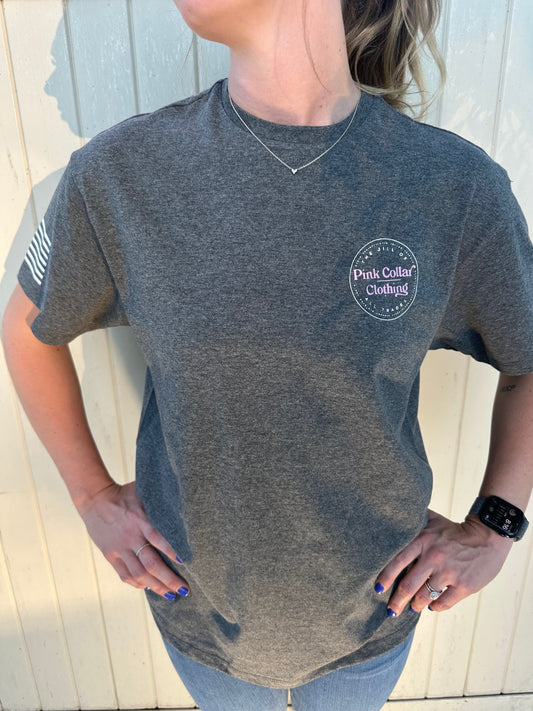 Dark Gray Work Tee