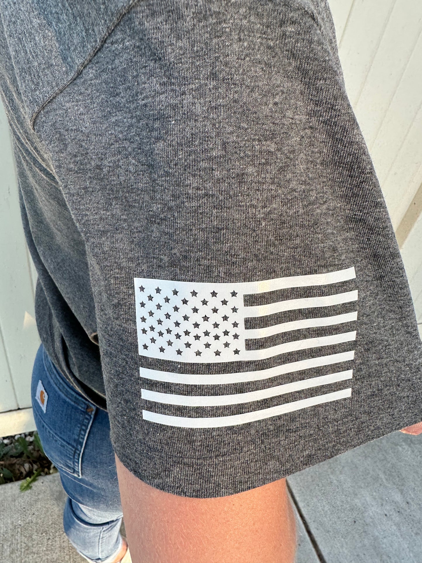 Dark Gray Work Tee