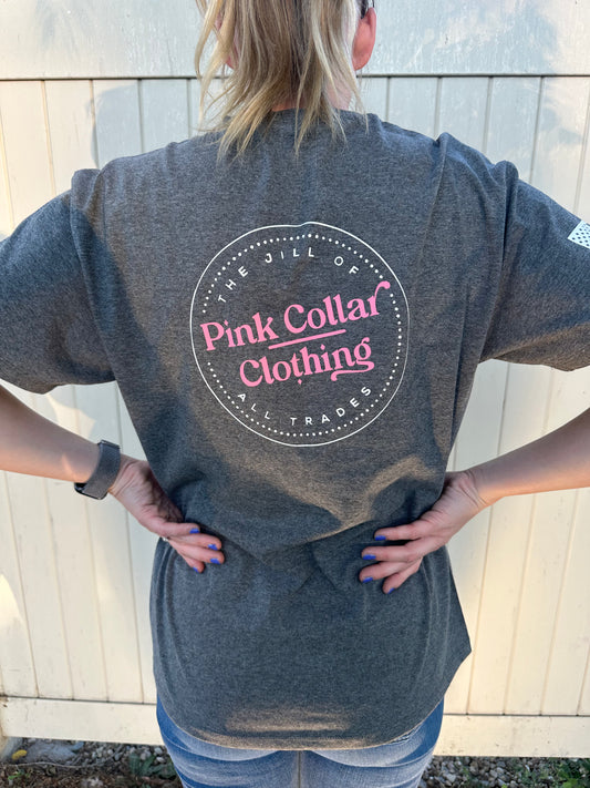 Dark Gray Work Tee